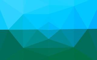 texture de triangle flou vecteur bleu clair, vert.