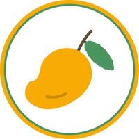 conception d'icône de vecteur de mangue