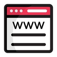 concepts de sites Web à la mode vecteur