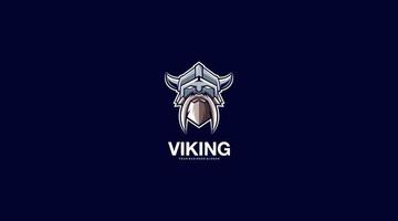 création de logo icône illustration vectorielle viking vecteur