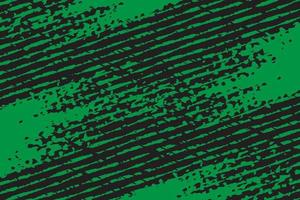 texture de ligne de bande diagonale verte et noire avec fond détaillé grunge en détresse vecteur