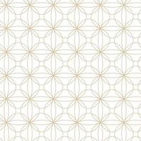 motif linéaire géométrique, lignes dorées sur fond blanc, lignes et motifs arrondis intéressants vecteur