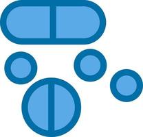 conception d'icône de vecteur de médicament