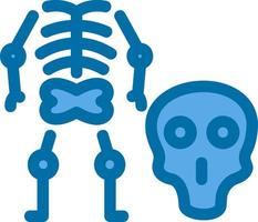 conception d'icône de vecteur d'ostéologie