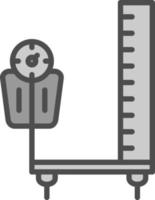 conception d'icône vectorielle d'indice de masse corporelle vecteur