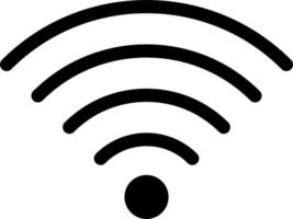 conception d'icône de vecteur wifi gratuit