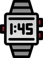 conception d'icônes vectorielles smartwatch vecteur