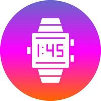 conception d'icônes vectorielles smartwatch vecteur