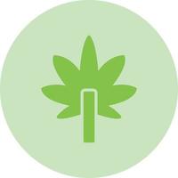 icône de vecteur de cannabis