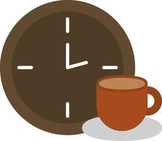 conception d'icône de vecteur de pause café