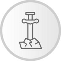icône de vecteur excalibur