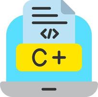 conception d'icône vectorielle de langage de codage vecteur