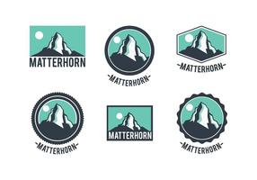 Matterhorn logo vecteur gratuit