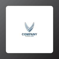 idée de design minimaliste de logo d'entreprise vecteur