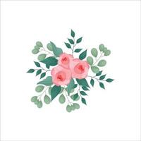illustration vectorielle motif graphique sans couture motif floral ornemental. style classique pour carte de mariage vecteur