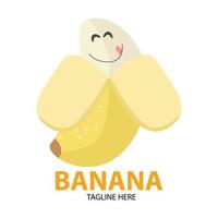 l'adorable banane vecteur