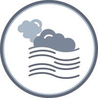 conception d'icône de vecteur de brouillard