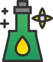 conception d'icône de vecteur d'huile essentielle