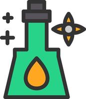 conception d'icône de vecteur d'huile essentielle