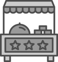 conception d'icône de vecteur d'évaluation de magasin