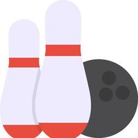 conception d'icône de vecteur de bowling