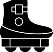 conception d'icône de vecteur de patinage à roulettes