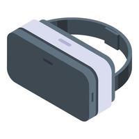 icône de lunettes de jeu vr, style isométrique vecteur