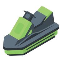 icône de jet ski sport, style isométrique vecteur