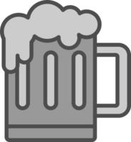 conception d'icône de vecteur de bière