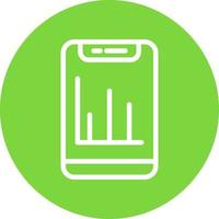 conception d'icône de vecteur de statistiques