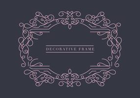 Cadre décoratif vectoriel