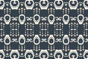 ethnique ikat chevron batik textile modèle sans couture conception de vecteur numérique pour impression saree kurti borneo tissu frontière brosse symboles échantillons coton