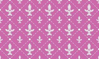 motif fleur de lys damassé sens vecteur fond d'écran sans couture motif fleur de lys conception de texture numérique pour impression tissu imprimable bordure saree.