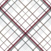 Le textile sans couture à motif en damier est un tissu à motifs composé de bandes entrecroisées, horizontales et verticales de plusieurs couleurs. les tartans sont considérés comme une icône culturelle de l'écosse. vecteur