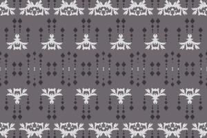 ethnique ikat imprime batik textile modèle sans couture conception de vecteur numérique pour impression saree kurti borneo tissu frontière brosse symboles échantillons élégant