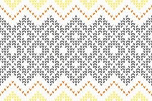 illustration vectorielle pull en tricot tissu tricoté comme toile de fond. vecteur