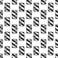 Swirl candy stick pattern vectorielle continue vecteur