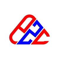 création de logo de lettre pzc avec graphique vectoriel, logo pzc simple et moderne. vecteur