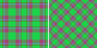 plaid textile texturé. fond de vérification de tissu. motif tartan sans soudure de vecteur. vecteur