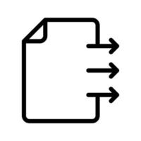 illustration vectorielle de partage de fichiers sur un arrière-plan.symboles de qualité premium.icônes vectorielles pour le concept et la conception graphique. vecteur