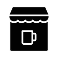 illustration vectorielle de café sur fond.symboles de qualité premium.icônes vectorielles pour le concept et la conception graphique. vecteur