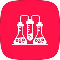 conception d'icône créative de chimie vecteur