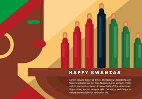 Illustration Kwanzaa vecteur