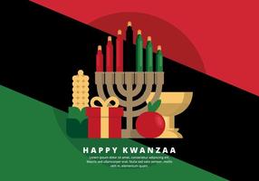 Illustration Kwanzaa vecteur