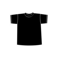 conception de vecteur de silhouette de t-shirt