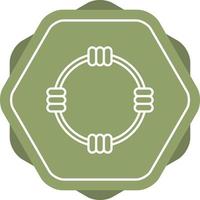 icône de vecteur de hula hoop
