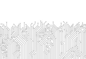 abstrait numérique avec texture de circuit imprimé de technologie. illustration de la carte mère électronique. concept de communication et d'ingénierie. illustration vectorielle vecteur