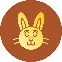 conception d'icône créative lapin vecteur