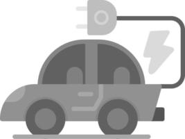 conception d'icône créative de voiture électrique vecteur