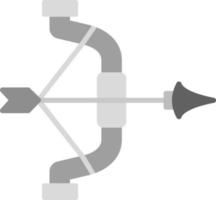 conception d'icône créative de tir à l'arc vecteur